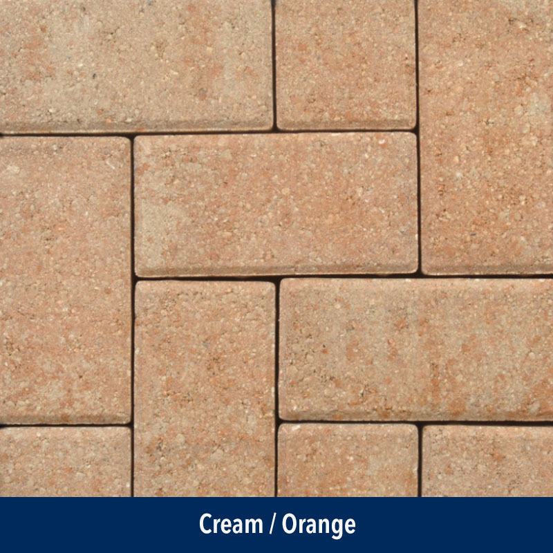 Cream/Orange