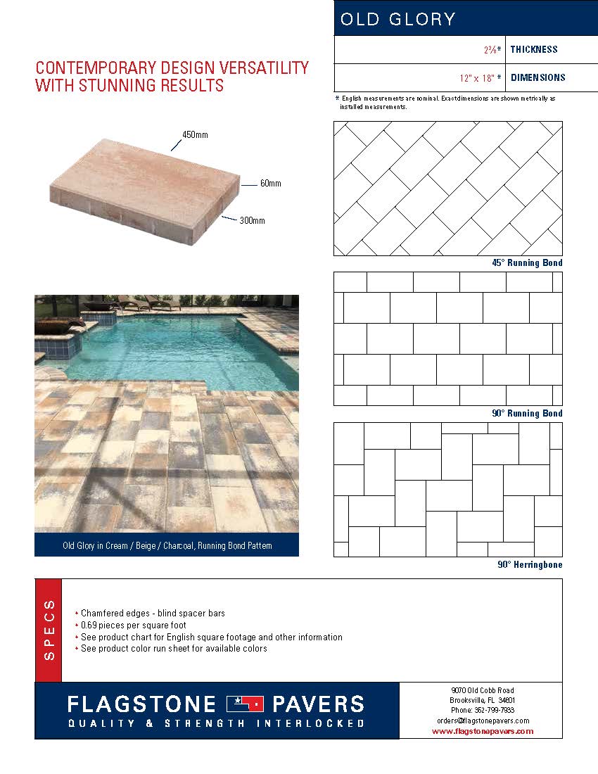 OldGlory Cut Sheet
